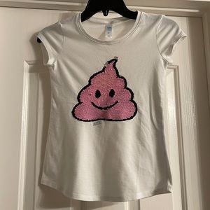 Justice T-shirt, size 8